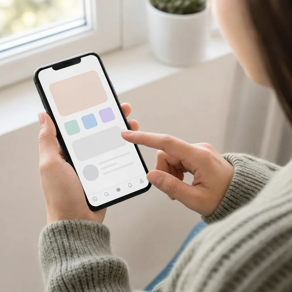 Mobil med BankID-app öppen redo att signera försäkringsavtal